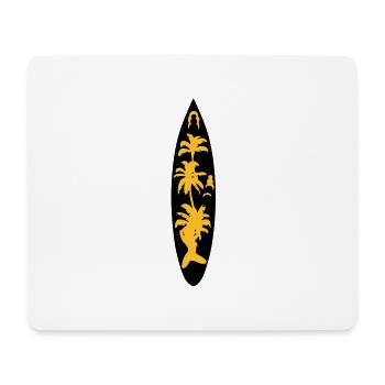 Surfbrett Surfbrett surfbrett2 - Mousepad (Querformat) - Weiß - Vorne