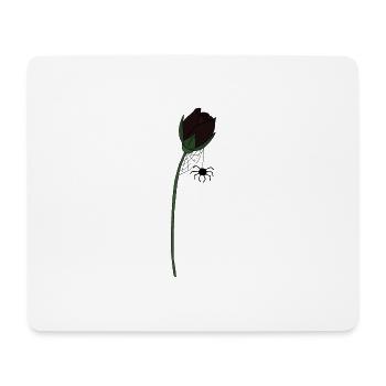 Dark Rose - Mouse Pad (horizontal) - white - Front