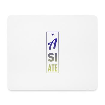 A SI ATE - New and Cool Design ++ NEW STYLE ++ - Mouse Pad (horizontal) - white - Front