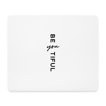 Soyez vous-même! - Tapis de souris (format paysage) - blanc - Devant