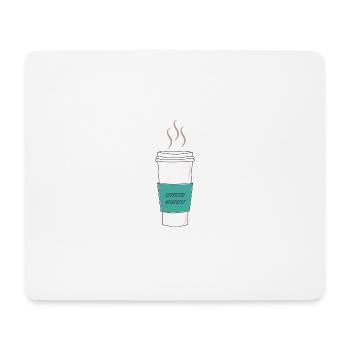 sich selbst auszudrücken - Mousepad (Querformat) - Weiß - Vorne