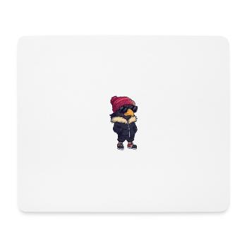 Harpy Bird Winter - Mouse Pad (horizontal) - white - Front