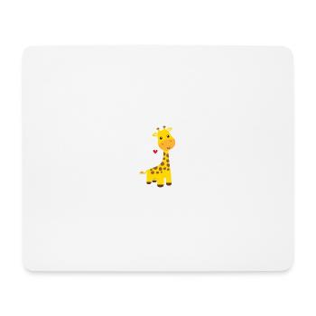 Giraffe - Mouse Pad (horizontal) - white - Front