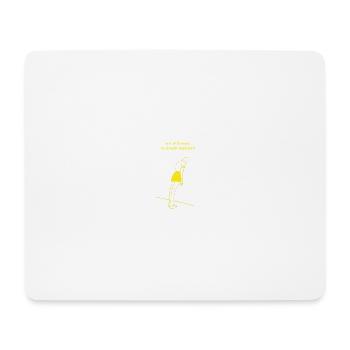 Non-motivational quotes - chaos or madness? - Mouse Pad (horizontal) - white - Front