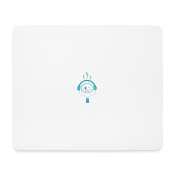Music Lovboter - Mouse Pad (horizontal) - white - Front