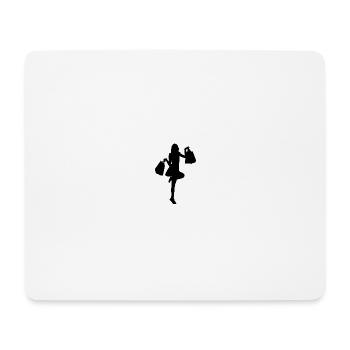 Shopping Queen - Mouse Pad (horizontal) - white - Front