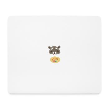 Wildtiere - Mousepad (Querformat) - Weiß - Vorne