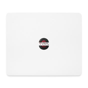 Vinyle - Tapis de souris (format paysage) - blanc - Devant