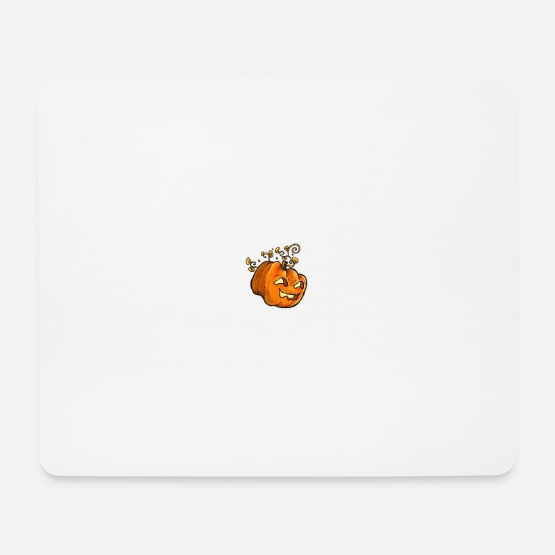 Kürbiskern - Mousepad (Querformat) - Weiß
