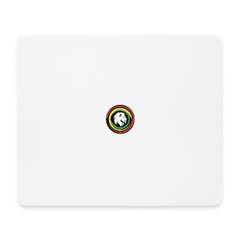 Reggae Tête de Lion - Tapis de souris (format paysage) - blanc - Devant