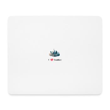 frankfurt - Mousepad (Querformat) - Weiß - Vorne