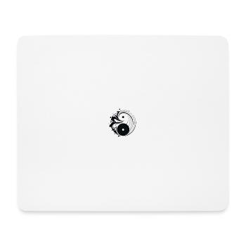 Yin Yang - Mousepad (Querformat) - Weiß - Vorne