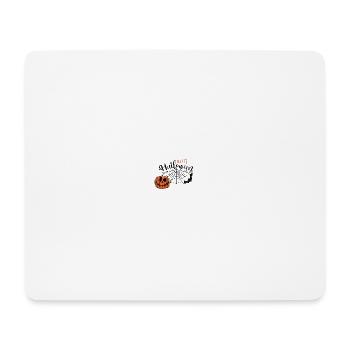 Joyeux cadeau d’Halloween Citrouille Citrouille - Tapis de souris (format paysage) - blanc - Devant