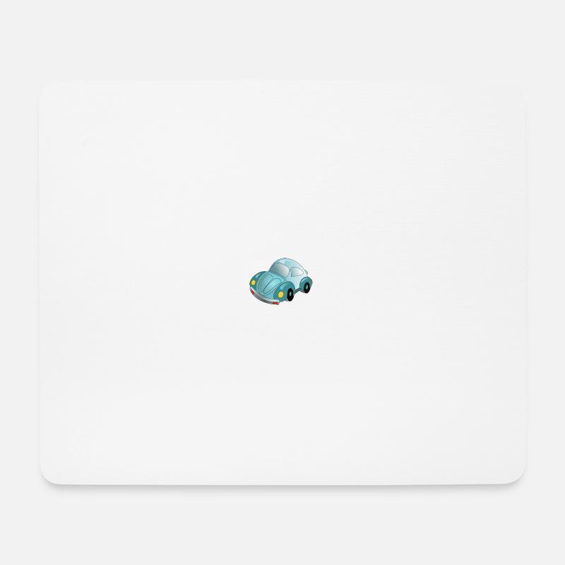 Auto - Mousepad (Querformat) - Weiß