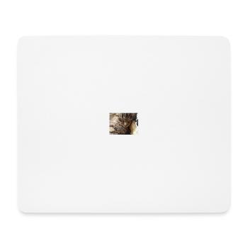 chat, cocur, chatte - Tapis de souris (format paysage) - blanc - Devant