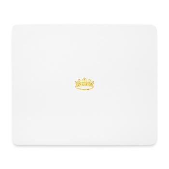 couronne dorée 05 - Tapis de souris (format paysage) - blanc - Devant
