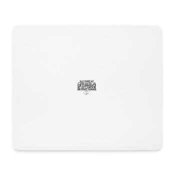 LA FAMILLE C'EST LA OU LA VIE COMMENCE - Tapis de souris (format paysage) - blanc - Devant