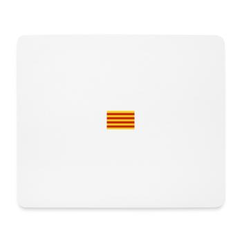 Senyera - Catalonia - Mouse Pad (horizontal) - white - Front
