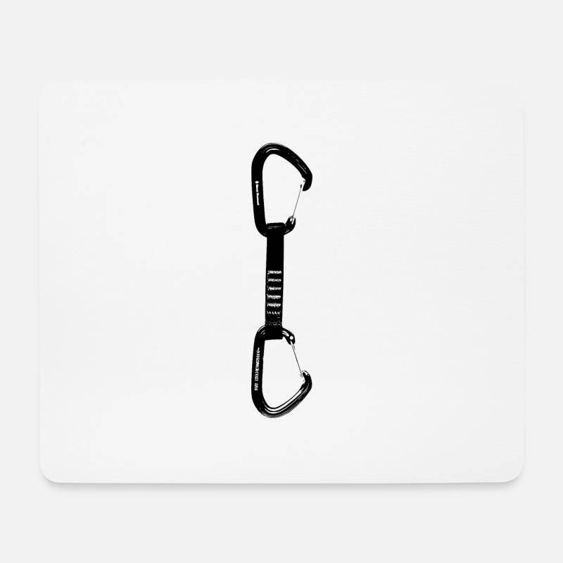 climbing set - Mouse Pad (horizontal) - white