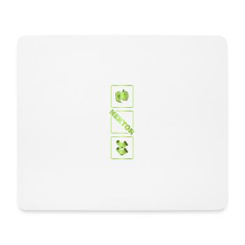 Naissance d’Hector - Tapis de souris (format paysage) - blanc - Devant
