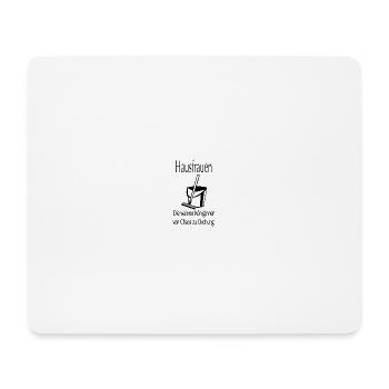 Hausfrauen - Mousepad (Querformat) - Weiß - Vorne