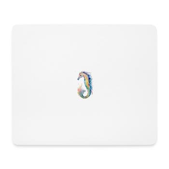 Sea horse - Mouse Pad (horizontal) - white - Front
