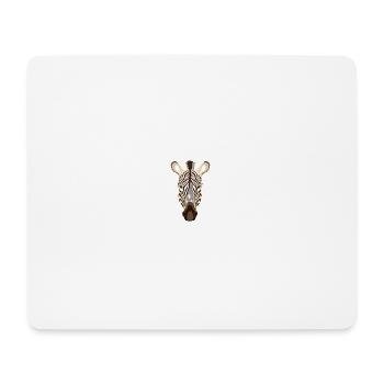 Wildtiere - Mousepad (Querformat) - Weiß - Vorne