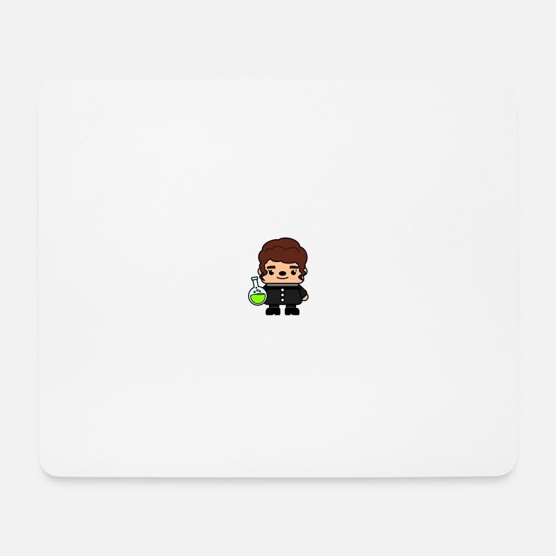 Marie Curie Scientist - Mouse Pad (horizontal) - white