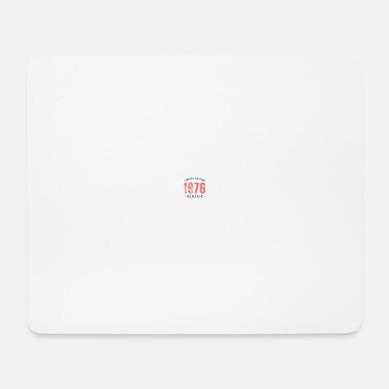 Limited Edition 1976 tshirt gift - Mouse Pad (horizontal) - white