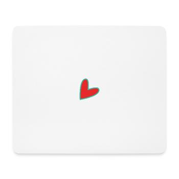 HEART. HAPPY BIRTHDAY. HAPPY BIRTHDAY - Mouse Pad (horizontal) - white - Front