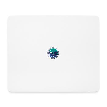 fishing fishing fishing motif logo - Mouse Pad (horizontal) - white - Front
