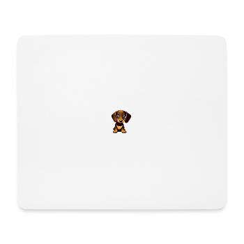 Hund Dachshund Welpe Hundeliebhaber Hundebesitzer - Mousepad (Querformat) - Weiß - Vorne