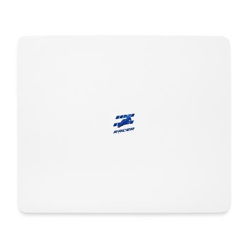 Blue Racer - Mousepad (Querformat) - Weiß - Vorne