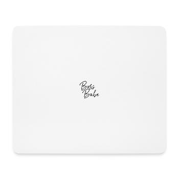 Boss babe - Tapis de souris (format paysage) - blanc - Devant