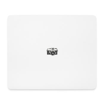 Retro Kamera - Mousepad (Querformat) - Weiß - Vorne