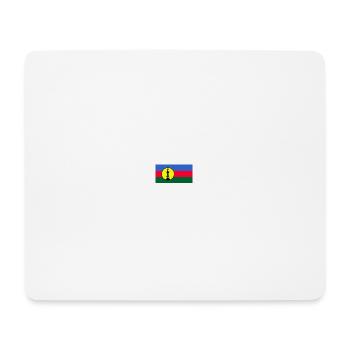 Drapeau indépendantiste Kanak - Tapis de souris (format paysage) - blanc - Devant