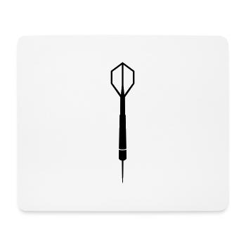 Dart - Mousepad (Querformat) - Weiß - Vorne