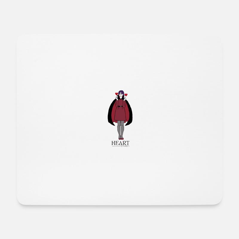 Heartbreaker Vampir - Mousepad (Querformat) - Weiß