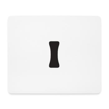 I - Tapis de souris (format paysage) - blanc - Devant