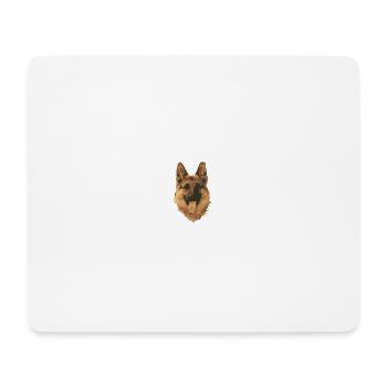 Hund - Mousepad (Querformat) - Weiß - Vorne