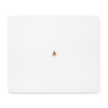 Pizza - Tapis de souris (format paysage) - blanc - Devant