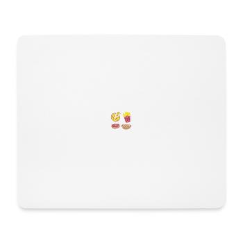My Rap Name Is Lil' Hangry - Mouse Pad (horizontal) - white - Front