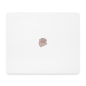 Piggy Lucky Pork - Mouse Pad (horizontal) - white - Front