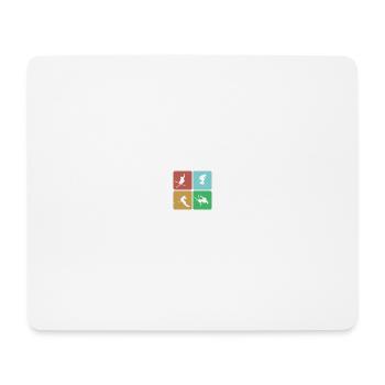 Skiing Ski Motif for Skier Skier - Mouse Pad (horizontal) - white - Front