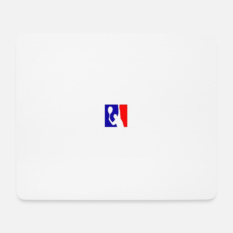 tennis - Mousepad (Querformat) - Weiß