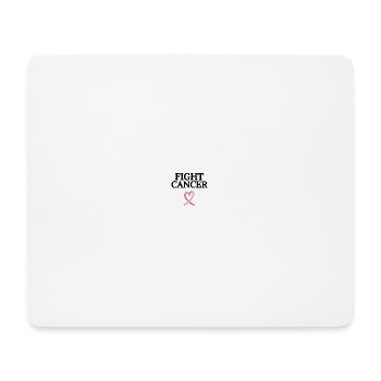 FIGHT CANCER - Mouse Pad (horizontal) - white - Front