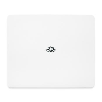 Minimalist plant - Mouse Pad (horizontal) - white - Front