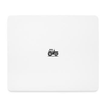 tracteur - Tapis de souris (format paysage) - blanc - Devant