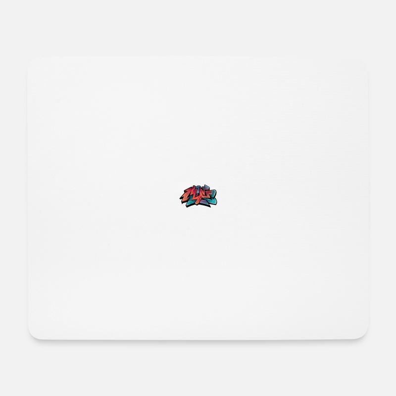 Graffiti - Mousepad (Querformat) - Weiß
