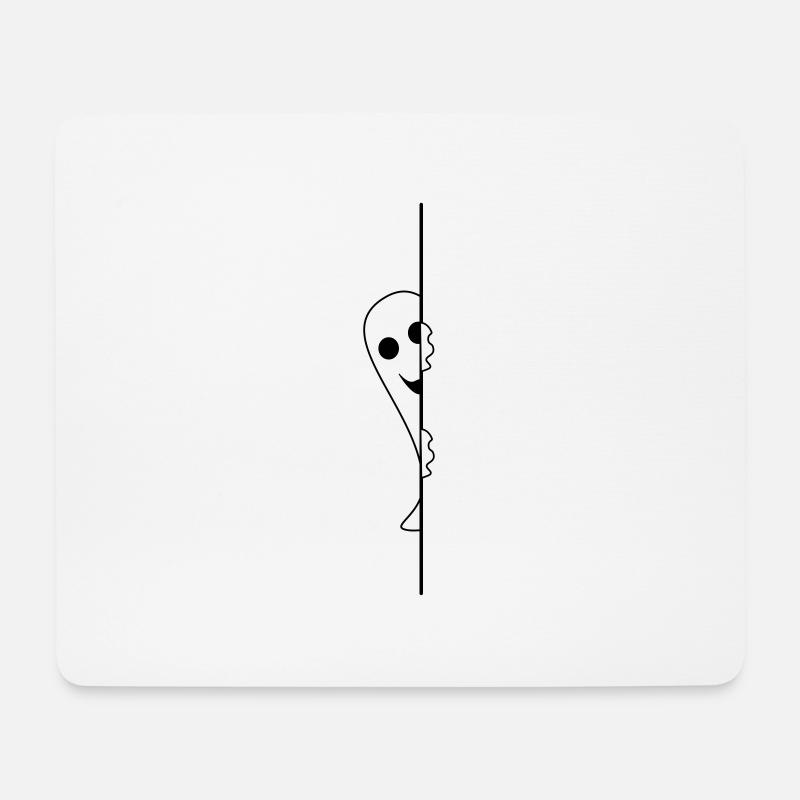 boshafter Geist - Mousepad (Querformat) - Weiß